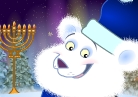 Hanukah Polar Bear Hug