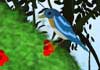 Birdie in the Woods e card