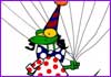 Gecko Purim ecard