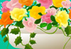 English Garden in Spring