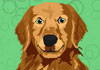 Talking Purim Golden Retriever