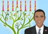Talking Hanukkah Obama Menorah