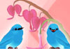 Bluebird Valentine with Love
