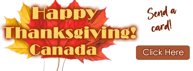 Canadian Thanksgiving eCards