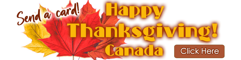 Canadian Thanksgiving eCards