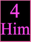 The number 4 above the word HIm.