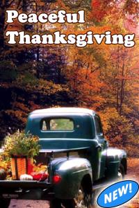 Peaceful Thanksgiving ecard