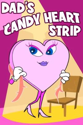 Dad's Candy Heart Strip