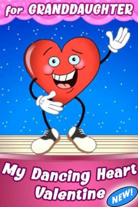My Dancing Heart Valentine for Granddaughter