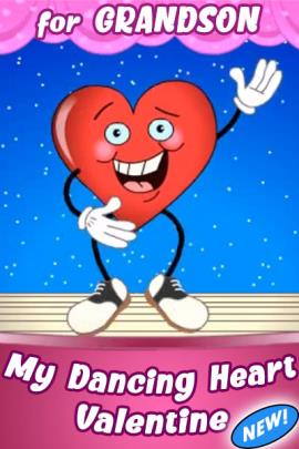 My Dancing Heart Valentine for Grandson