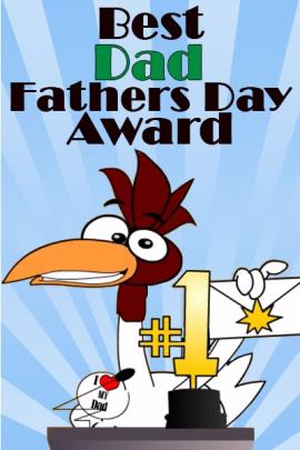 Best Dad Father's Day Award