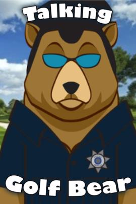 Talking Golf Bear (Personalize)