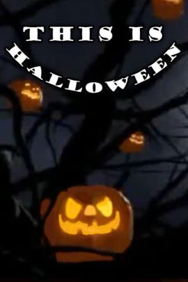 A spooky tree with several jack o' lanterns among its branches.