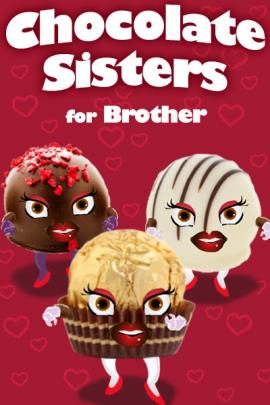 A trio of singing and dancing bon bons.