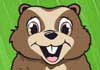 A chipper, smiling groundhog.
