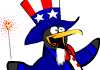 Penguin 4th of July