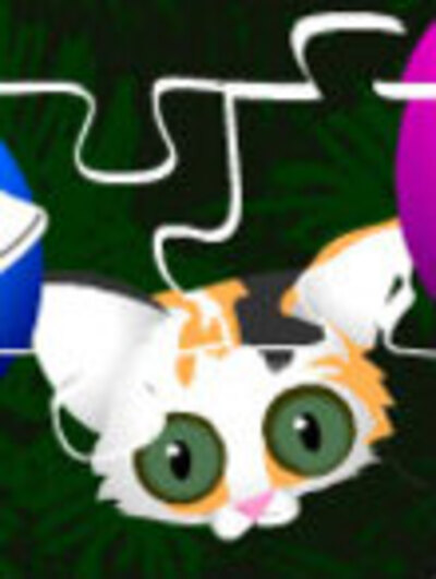 Christmas Kitten Puzzle