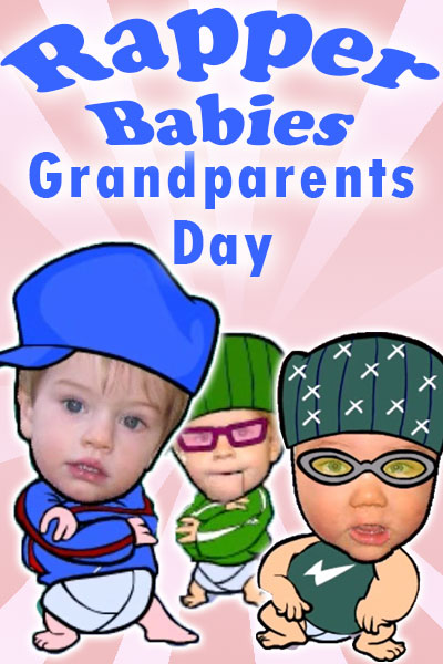 Rapper Babies Grandparents Day e-card