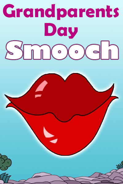 Grandparents' Day Smooch ecard