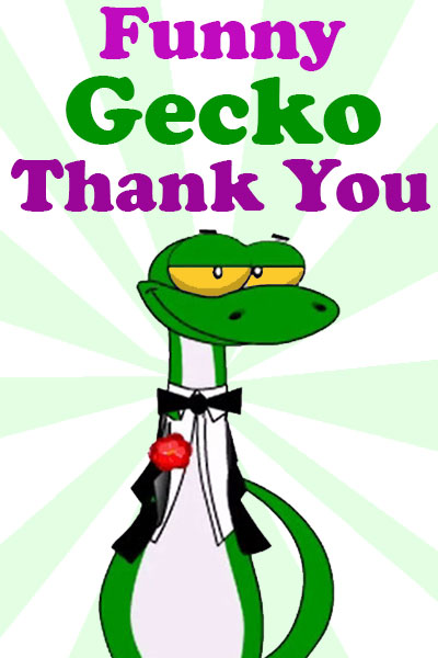 A gecko wearing a tuxedo.