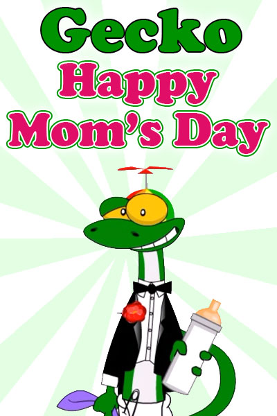 Gecko Happy Mom's Day
