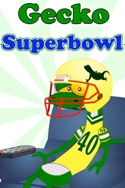 Gecko Super Bowl  e-card