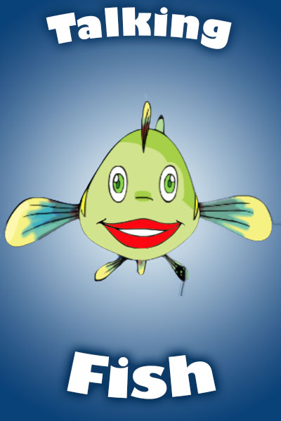 A fish with big red lips.