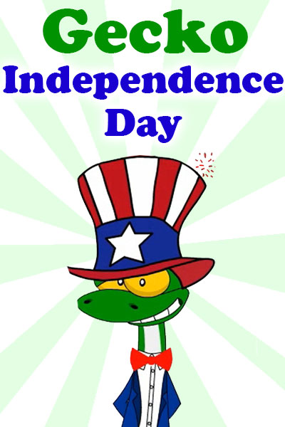 Gecko Independence Day