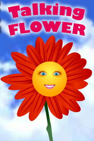 An orange daisy with a friendly smiling face.