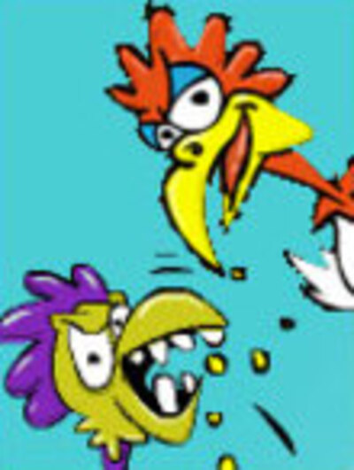 Chicken Invaders Game e-card
