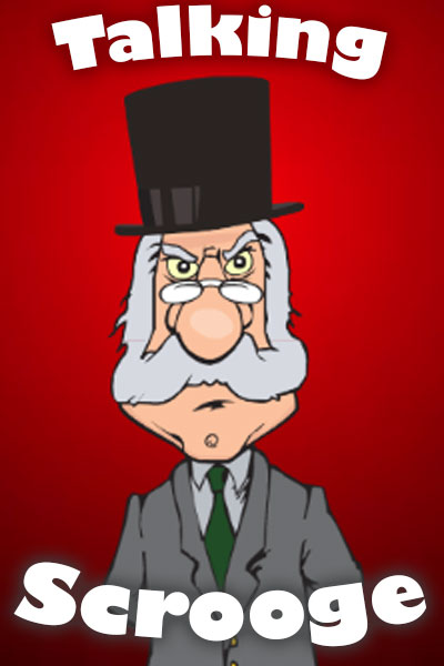 A cartoon man, wearing a suit and top hat. He looks very irritated.