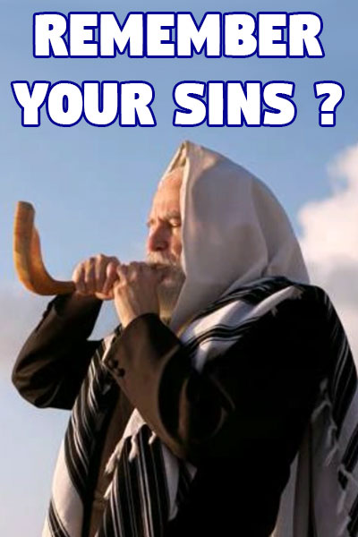 Remember Your Sins? Yom Kippur