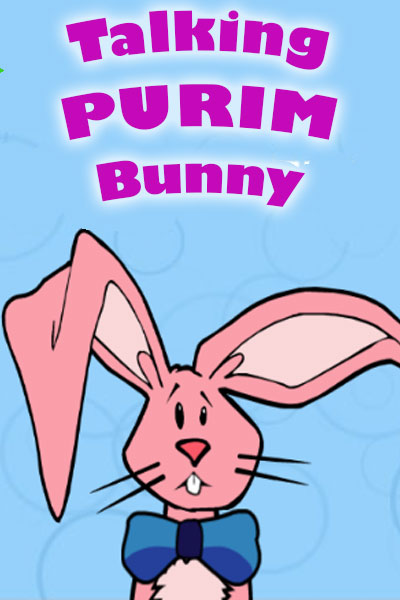 Talking Purim Bunny (Personalize)