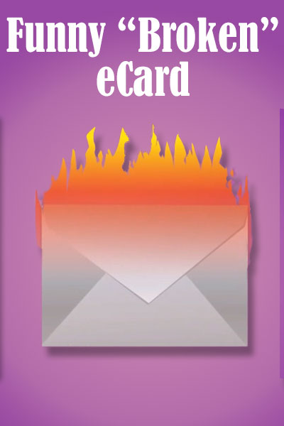 Funny "Broken" ecard