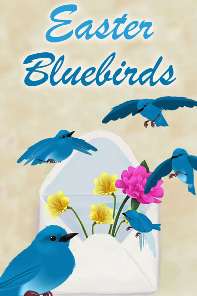 Easter Bluebirds