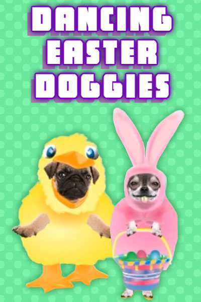 Dancing Easter Doggies