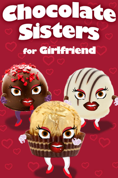 A trio of singing and dancing bon bons.