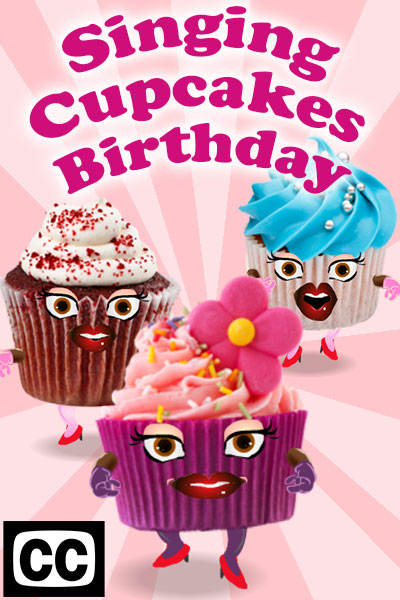 Singing Birthday Cupcakes - CC