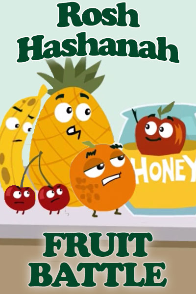 Rosh Hashana Fruit Battle