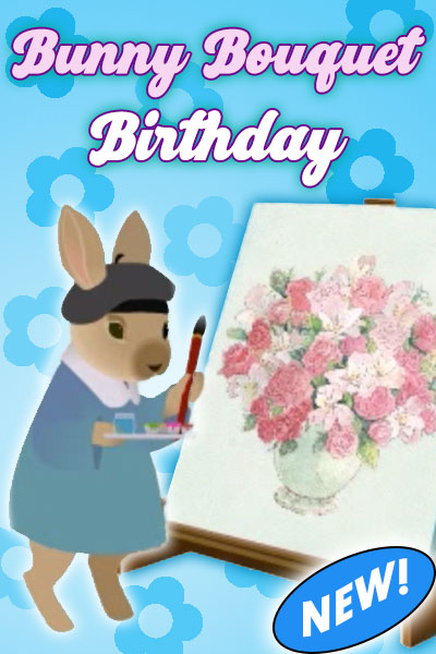 Bunny Bouquet Birthday