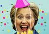 Birthday Dancing Hillary Clinton