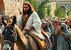 Palm Sunday Jesus Enters Jerusalem